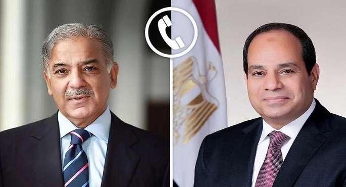 الرئيس السيسى يتلقى اتصالا هاتفيا من رئيس وزراء باكستان للتهنئة بحلول عيد الأضحى المبارك