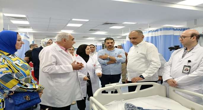 بالصور.. الصحة تنفذ قافلة متخصصة فى جراحات الجهاز الهضمي للأطفال بـ طنطا العام