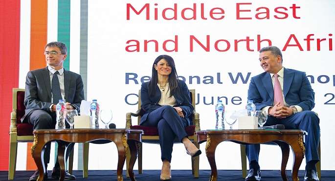 بالصور.. المشاط تؤكد على أهمية التعاون الثلاثى بين مصر والبنك الدولى والدول الأعضاء لدفع جهود تحقيق الأمن الغذائى