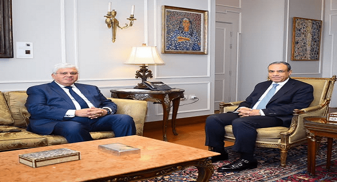 بالصور.. وزير الخارجية والهجرة يستقبل وزير التعليم العالى والبحث العلمى