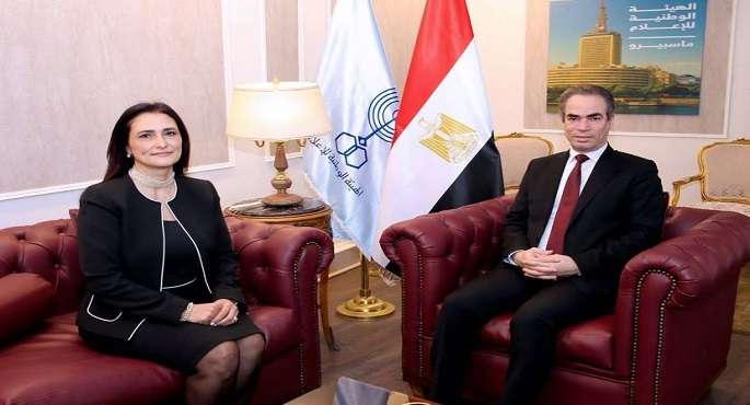 دينا نبيل عثمان رئيساً لقناة النيل الدولية (Nile TV)
