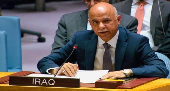 مندوب العراق لدى الأمم المتحدة: 50 طائرة حربية إسرائيلية انتهكت مجالنا الجوى