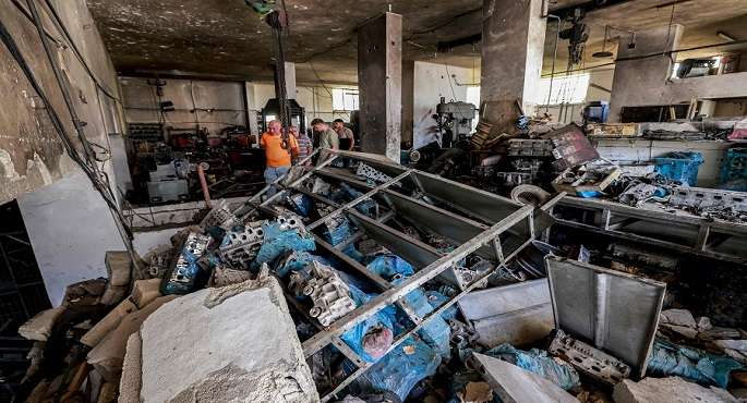 استُشهاد وإصابة 27 فلسطينيا بينهم طفل في قصف إسرائيلى بوسط غزة