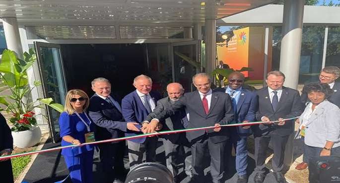 بالصور..وزير الاتصالات وتكنولوجيا المعلومات يشارك فى فعالية إطلاق مركز الذكاء الاصطناعى للتنمية المستدامة