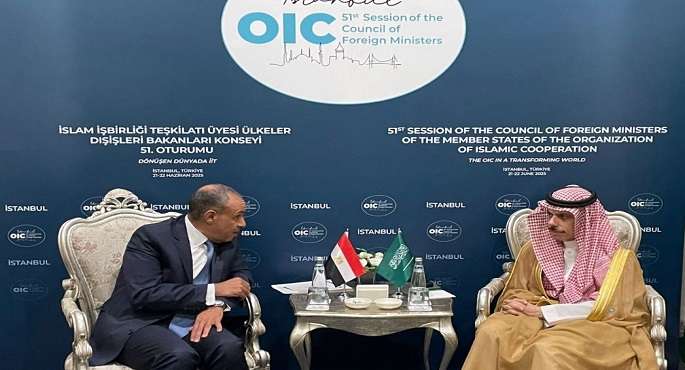 وزير الخارجية ونظيره السعودى يناقشان تداعيات التصعيد بين إسرائيل وإيران على المنطقة