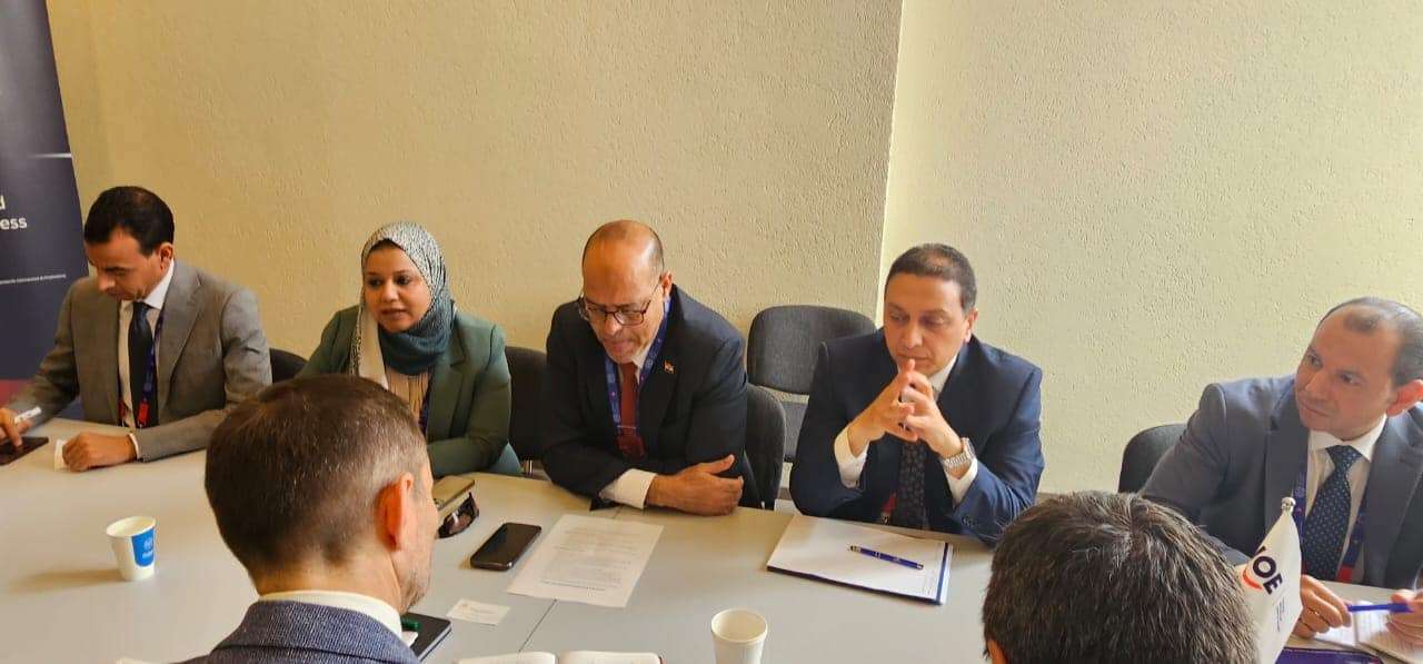 وزير العمل يستعرض أمام وفد دولي ما تشهده مصر من نهضة صناعية واقتصادية