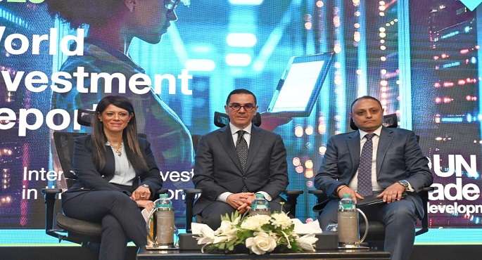 وزيرا الاستثمار والتخطيط يعقدان مؤتمرًا صحفيًا لإطلاق تقرير الاستثمار العالمي لمنظمة “أونكتاد”