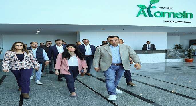 افتتاح المركز التكنولوجى لخدمة المواطنين والمستثمرين بمدينة العلمين الجديدة