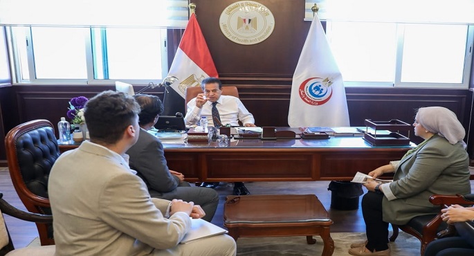 وزير الصحة يتابع مؤشرات الأداء بمستشفى العلمين النموذجى ويبحث التوسع فى تنفيذ مشروعات السياحة الصحية