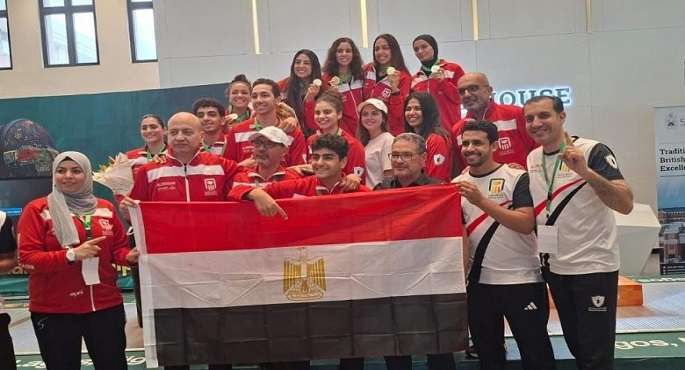 مصر تفوز بـ 21 ميدالية خلال البطولة الإفريقية للسلاح بنيجيريا