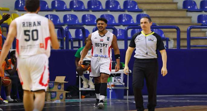 منتخب مصر لكرة السلة يفوز على إيران ببطولة بيروت الدولية الودية