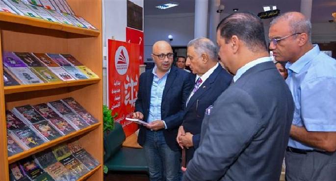 هيئة الكتاب تفتتح أول منفذ بيع داخل مكتبة بورسعيد العامة