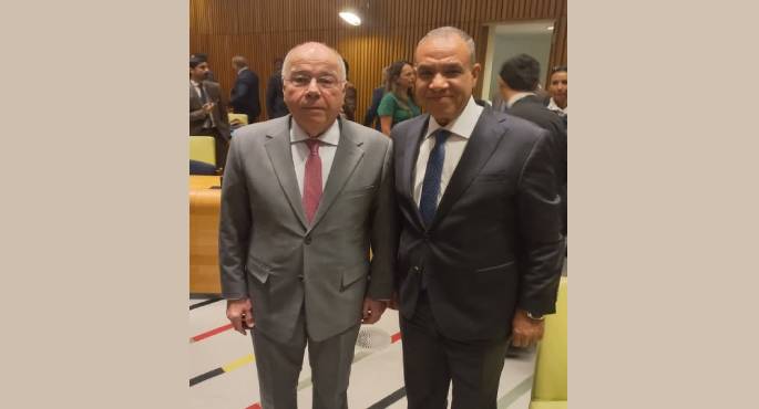 وزير الخارجية ونظيره البرازيلى يبحثان العلاقات الثنائية ووقف إطلاق النار فى غزة