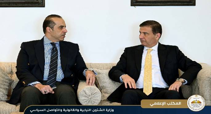 وزيرا الزراعة والشئون النيابية يواصلان التشاور حول مشروع تعديلات قانون التعاونيات الزراعية