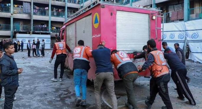 الدفاع المدنى بغزة يعلن توقف مركباته عن العمل لعدم توفر قطع غيار لإصلاحها