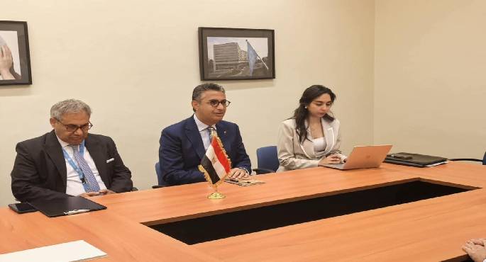 وزير التموين يلتقى مديرة المعهد الوطنى للمترولوجيا والجودة والتكنولوجيا فى البرازيل
