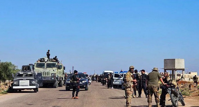 فرار المئات من عناصر تنظيم داعش من سجن الشدادى شرق سوريا