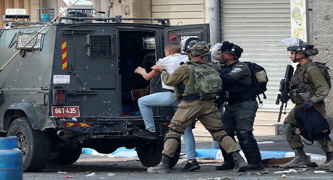 قوات الاحتلال تعتقل 3 متضامنين أجانب و6 فلسطنيين فى رام الله
