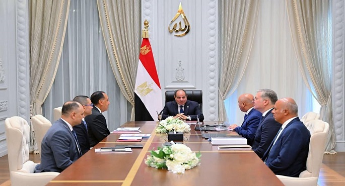 الرئيس السيسى يؤكد أهمية مشروعات البتروكيماوت والصناعات التعدينية