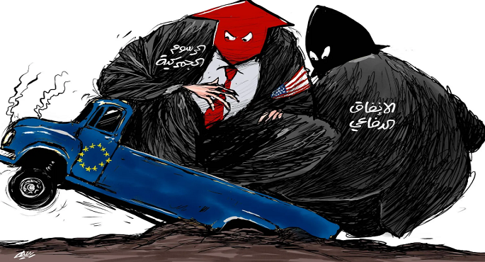 الرسوم الجمركية الأمريكية والانفاق الدفاعي يعطلان الاتحاد الأوروبى