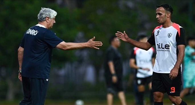 الزمالك يهزم غزل المحلة 2-1 وديا