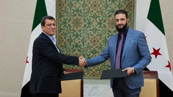 قسد تبحث مع الشرع في دمشق حل القضايا العالقة برعاية أمريكية