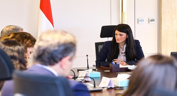 المشاط تتابع مع البنك الأوروبى مخرجات المؤتمر الدولى الرابع لتمويل التنمية