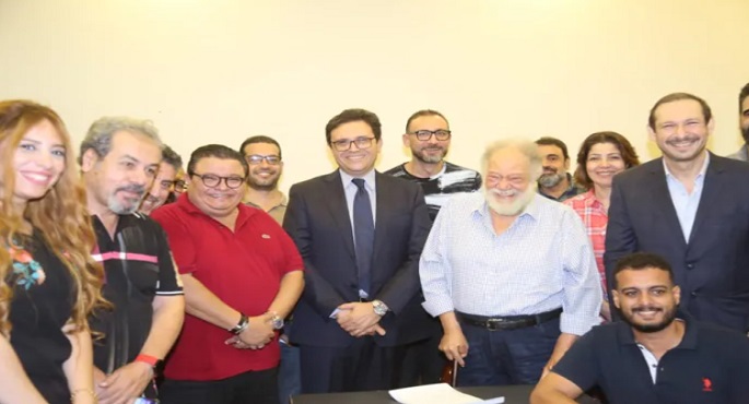 وزير الثقافة يشهد افتتاح العرض المسرحى «الملك لير» بالمسرح القومى