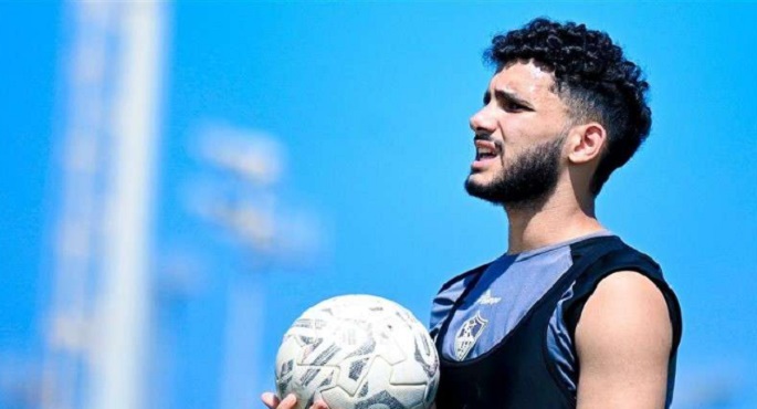 إعارة حسام أشرف لاعب الزمالك إلى سموحة لمدة موسم واحد