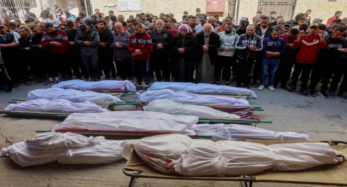 12 شهيدًا فى قصف الاحتلال الإسرائيلى لمدينة غزة وخانيونس