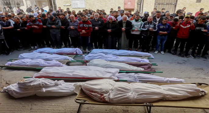 23 شهيدًا فلسطينيًا بينهم 19 فى مدينة غزة منذ فجر اليوم جراء قصف إسرائيل على القطاع