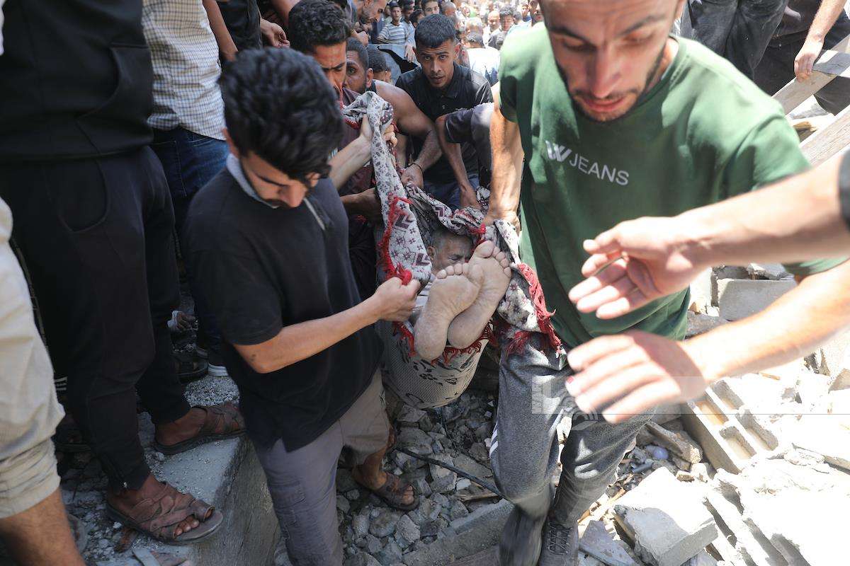 23 شهيدا فى قصف الاحتلال مدينتى غزة وخان يونس