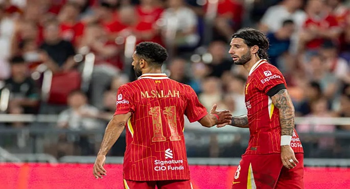 ليفربول يخسر أمام ميلان 2-4 وديا بمشاركة محمد صلاح