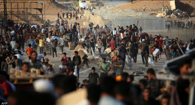 استشهاد 35 فلسطينيًا غالبيتهم من طالبى المساعدات بنيران إسرائيلية جنوب غزة