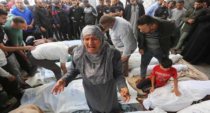 استشهاد 136 فلسطينيا فى حرب الإبادة والتجويع المتواصلة على قطاع غزة