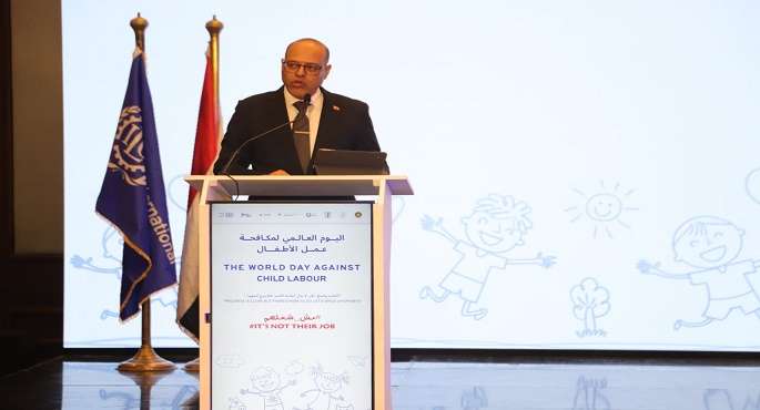 وزير العمل: تفعيل آليات الرقابة والتفتيش على المنشآت لضمان عدم تشغيل الأطفال فى القطاعات المحظورة قانونًا