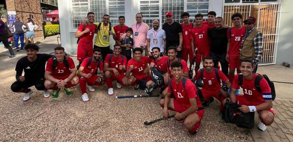 منتخب مصر للهوكى يتعادل مع عمان فى ثانية مباريات البطولة الدولية الودية