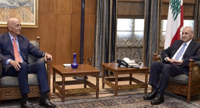 المبعوث الأمريكى باراك: نعمل للوصول إلى الاستقرار في لبنان