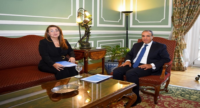 وزير الخارجية يعرب عن تقديره للدور المحورى لـ”غادة والى” فى تعزيز مكانة مكتب الأمم المتحدة المعنى بالمخدرات
