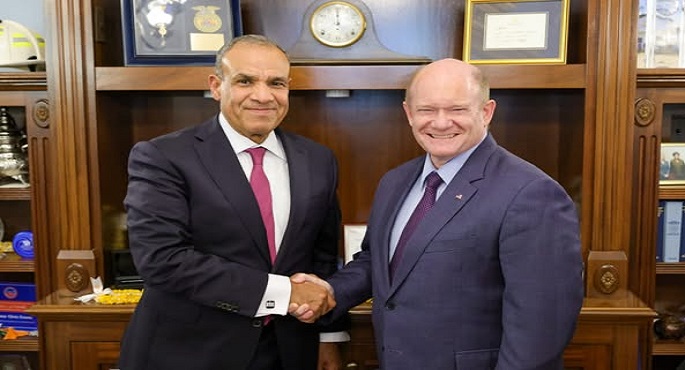 وزير الخارجية يشيد بالعلاقات المصرية – الأمريكية التى تمتد لأكثر من أربعة عقود