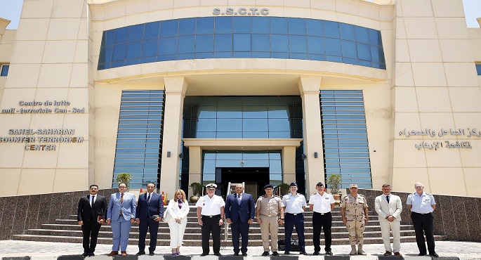 المتحدث العسكرى : مركز الساحل والصحراء لمكافحة الإرهاب يستقبل وفداً رفيع المستوى من حلف الناتو