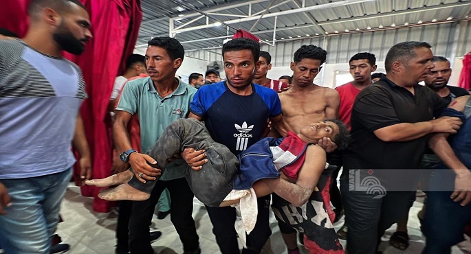 شهداء ومصابون فى قصف الاحتلال على فرق تأمين المساعدات شمال غزة