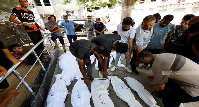 45 شهيدًا بينهم 23 من مدينة غزة فى قصف الاحتلال المتواصل منذ فجر اليوم