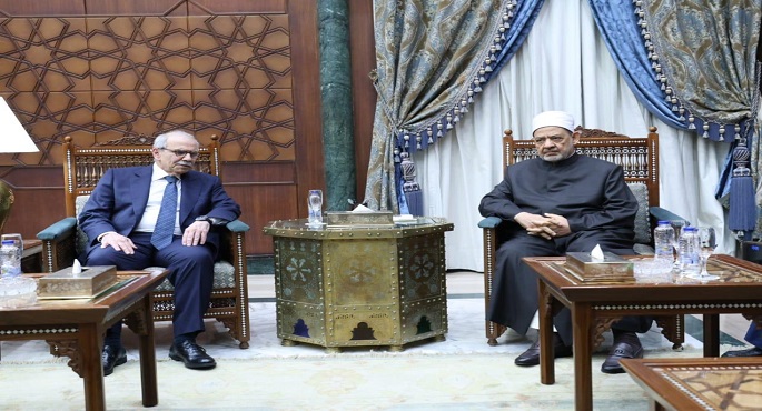 شيخ الأزهر لرئيس وزراء لبنان: الوحدة هى السبيل لنهضة أمتنا وتقدمها