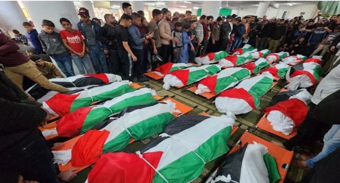66 شهيدًا و345 إصابة خلال ال24 ساعة الماضية فى قطاع غزة