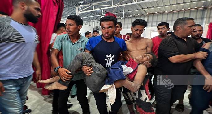 5 شهداء و7 إصابات فى استهداف طيران الاحتلال فرق تأمين المساعدات شمال غزة