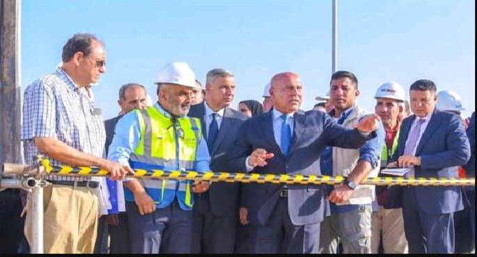 الوزير يتفقد موقع مجمع “ألستوم” الصناعى فى مدينة برج العرب الجديدة بالإسكندرية