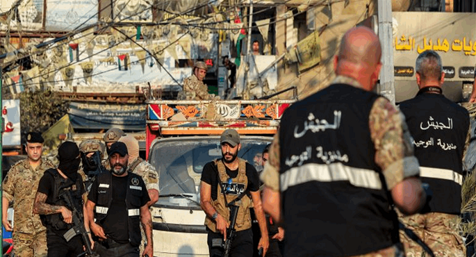 الرئاسة الفلسطينية: تسليم الدفعة الثالثة من السلاح بالمخيمات فى بيروت للجيش اللبنانى