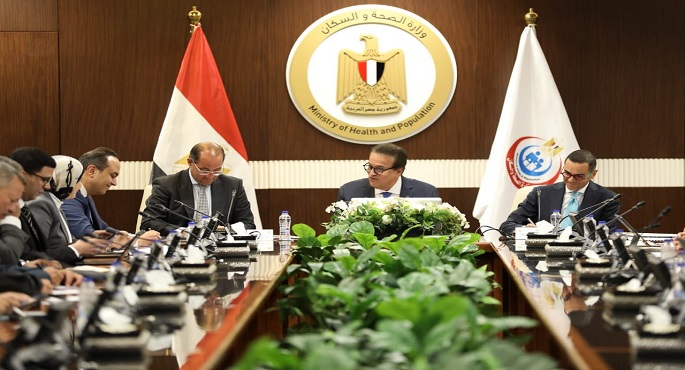 وزير الصحة يترأس اجتماعا لمتابعة موقف ملف المساهمة التكافلية بمنظومة التأمين الصحى الشامل