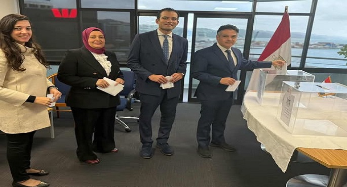 تواصل تصويت المصريين بالخارج فى اليوم الأول من انتخابات مجلس الشيوخ